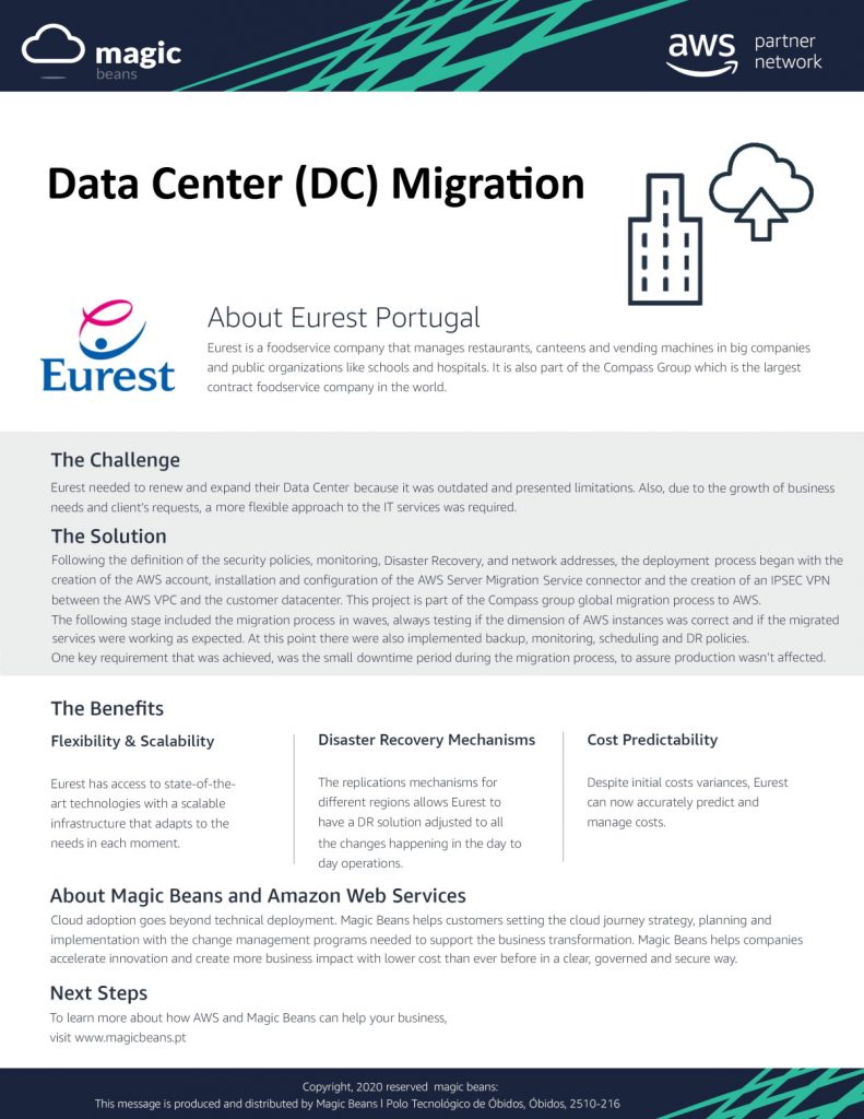 Case Study Eurest (ENG) - DC Migration website