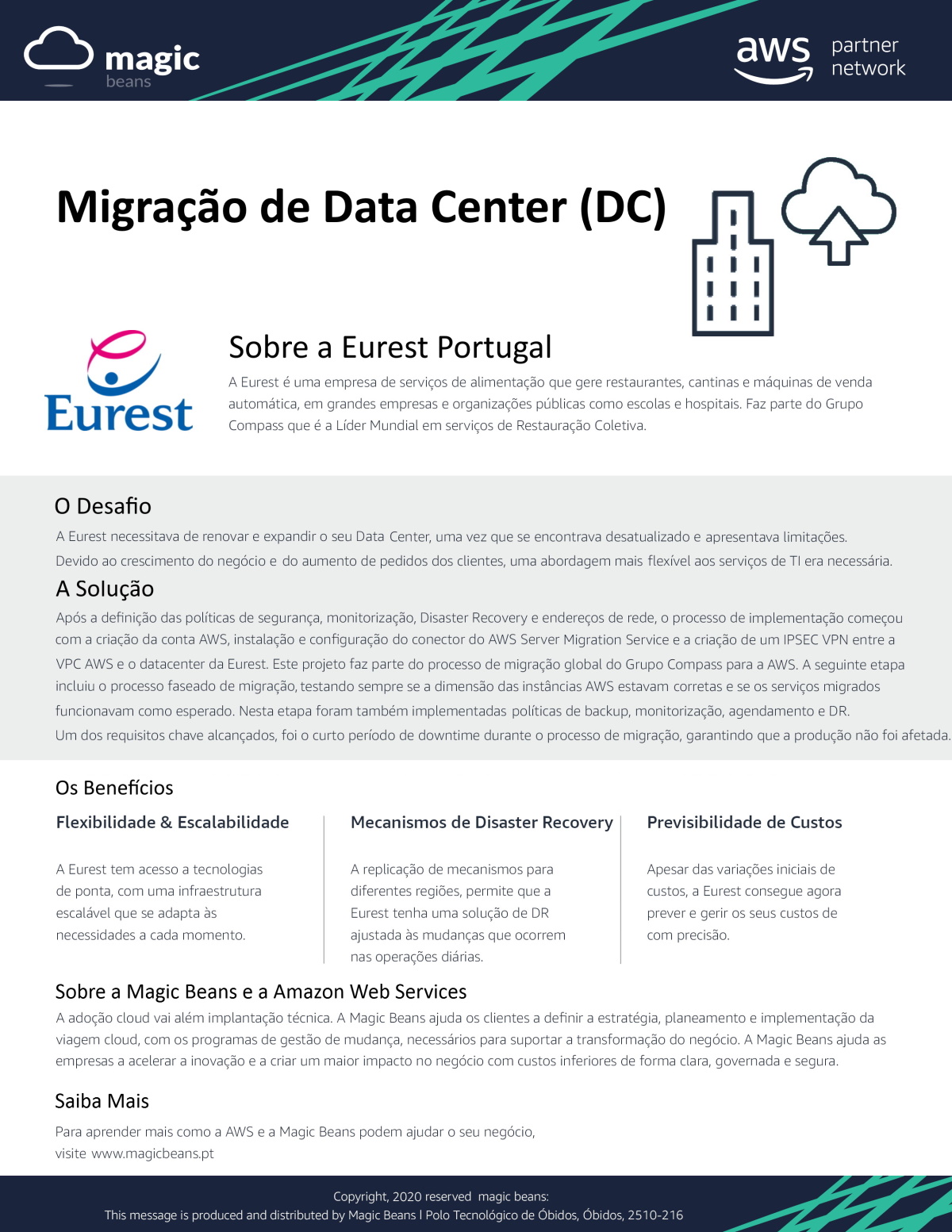 Case Study Eurest (PT) - DC Migration Website